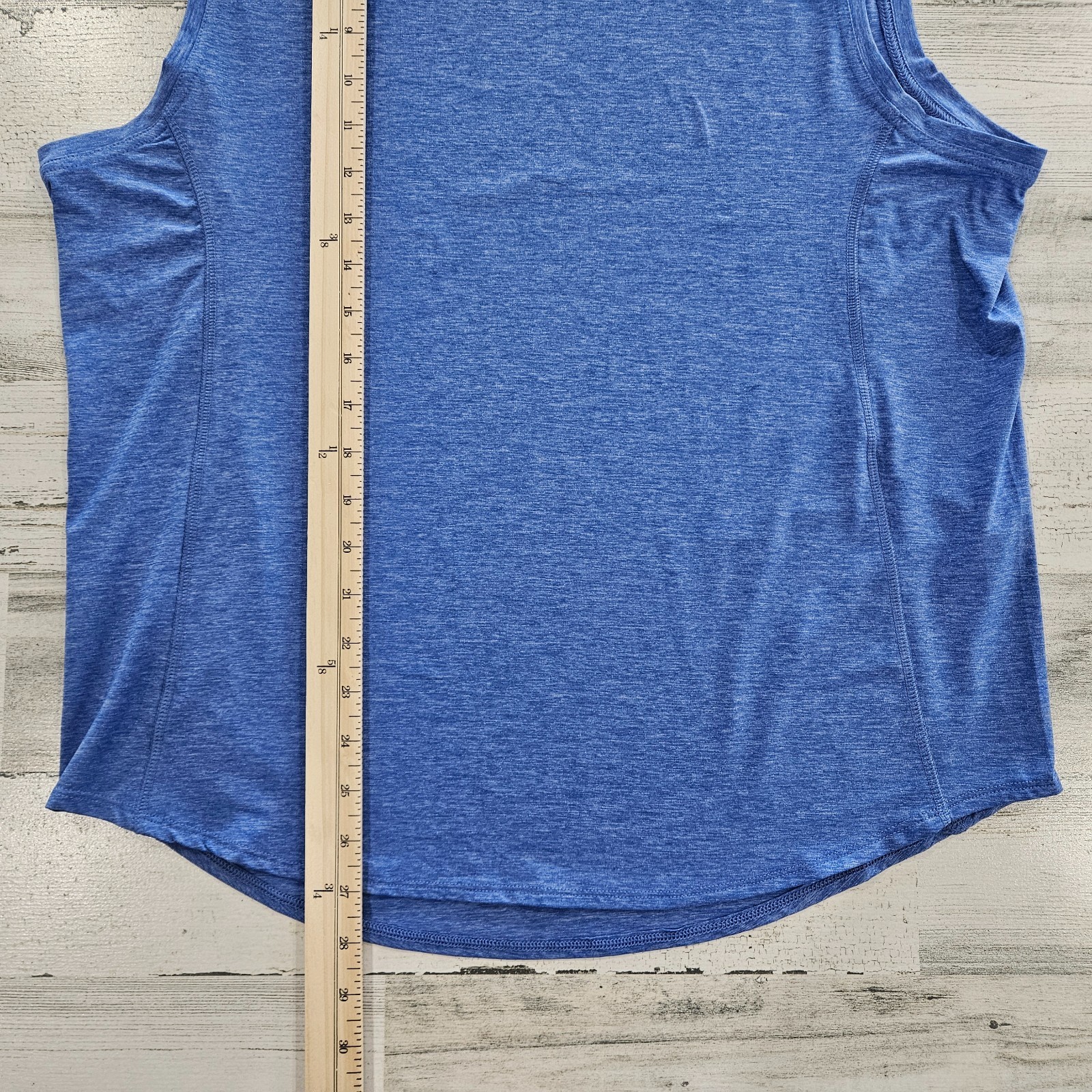 Greyson Sport Mens Guide Sleeveless T-Shirt Blue Heather Size Medium M DC-TT20