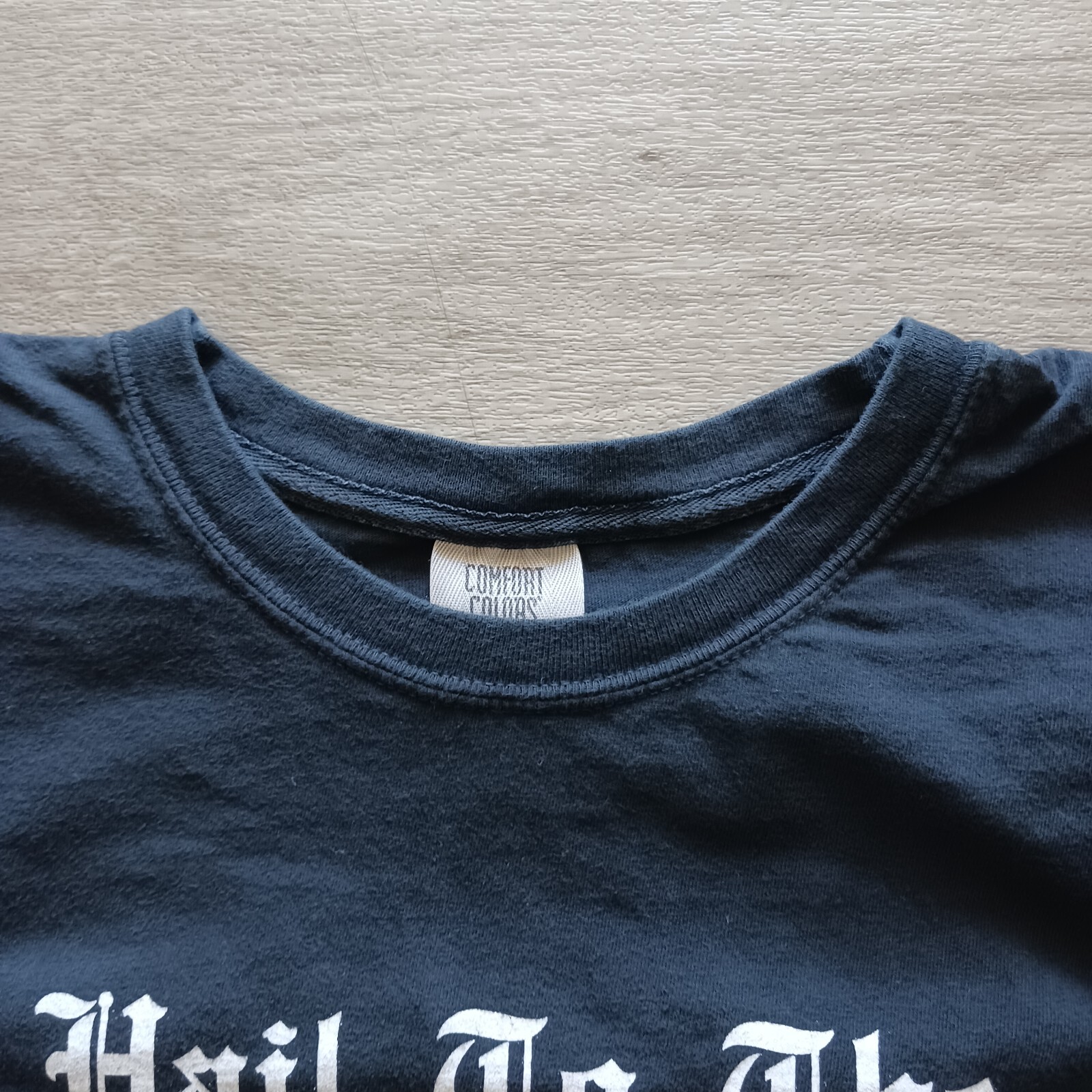 Hail To The STEPHEN KING ! Horror T-Shirt Tee COMFORT COLORS Black 43&Prime; Large