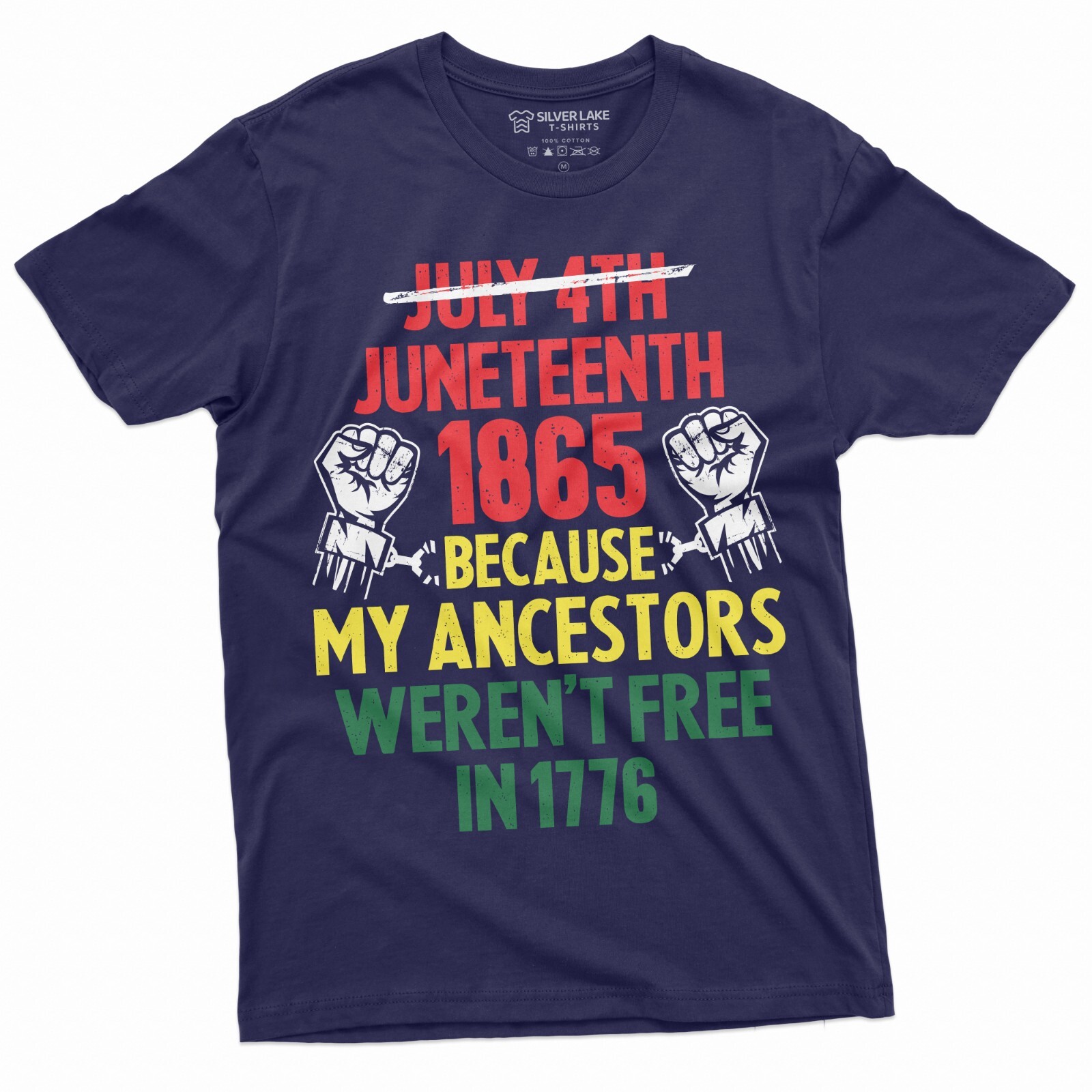 Juneteenth T-shirt 1865 Black Freedom Shirt Jubilee day Black freedom day tee
