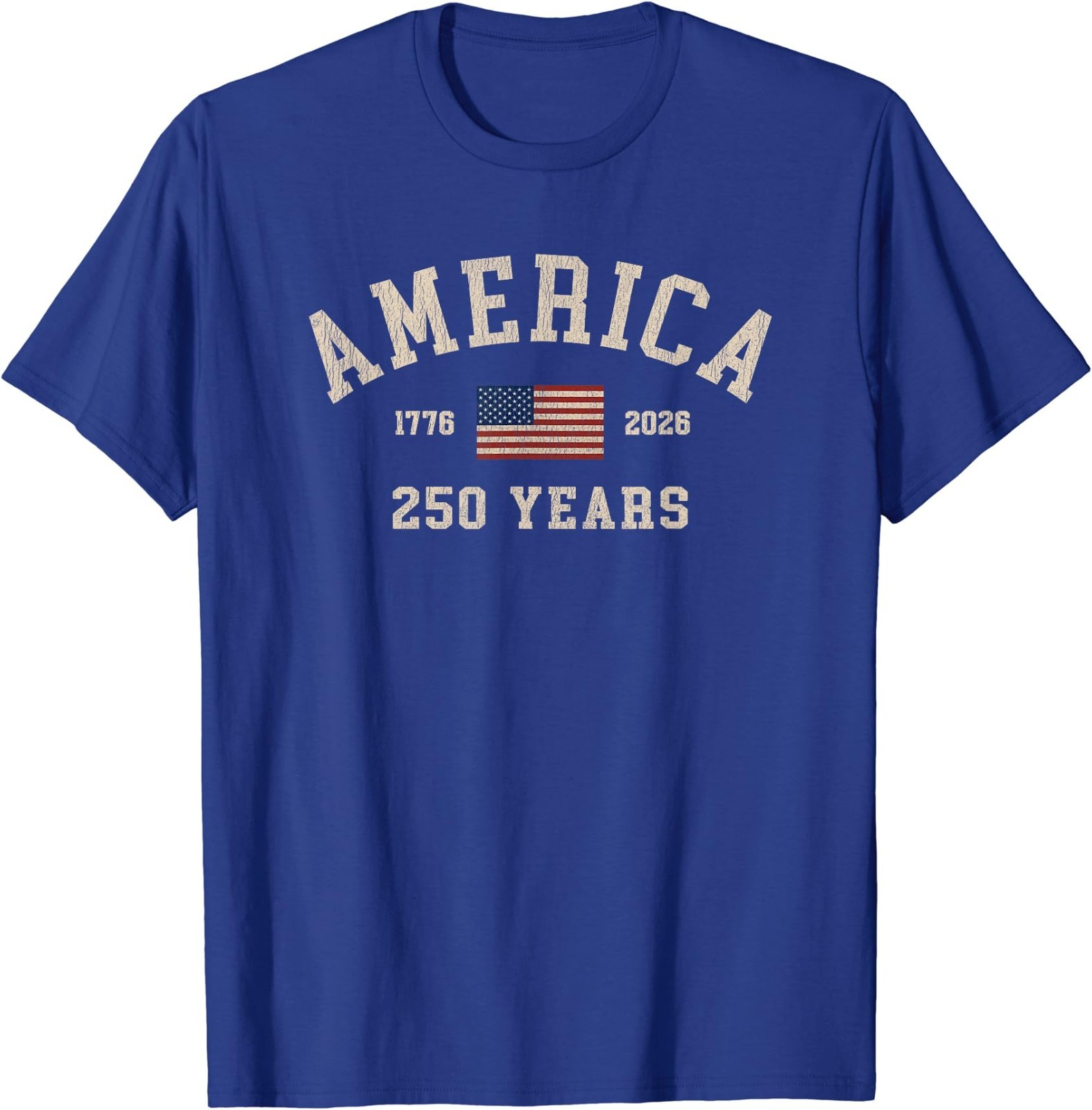 America 250 Years USA United States Flag July 4th 2026 1776 T-Shirt