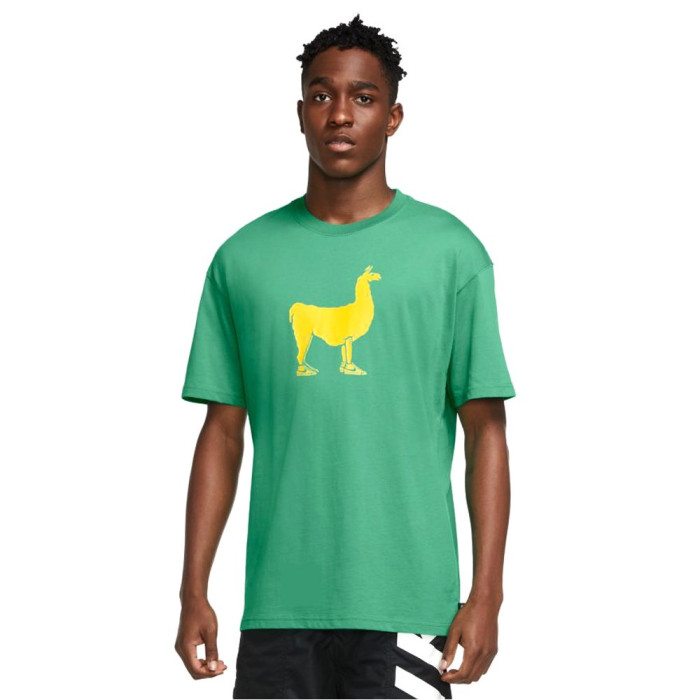NIKE SB LLAMA GREEN SHORT SLEEVE GRAPHIC T-SHIRT DD1298-324 SIZE LARGE NWT