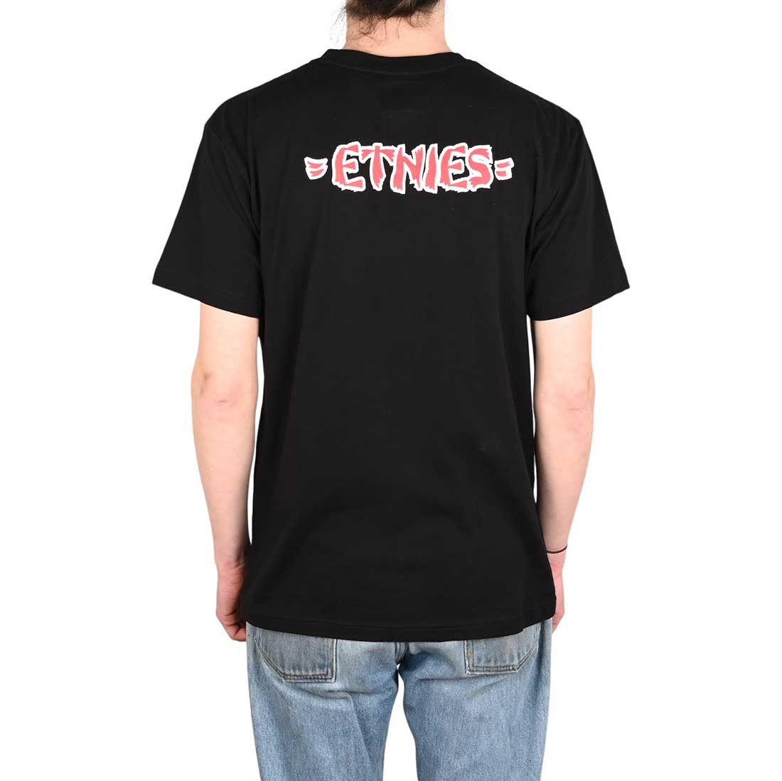 Etnies Rebel E S/S T-Shirt – Black/Red