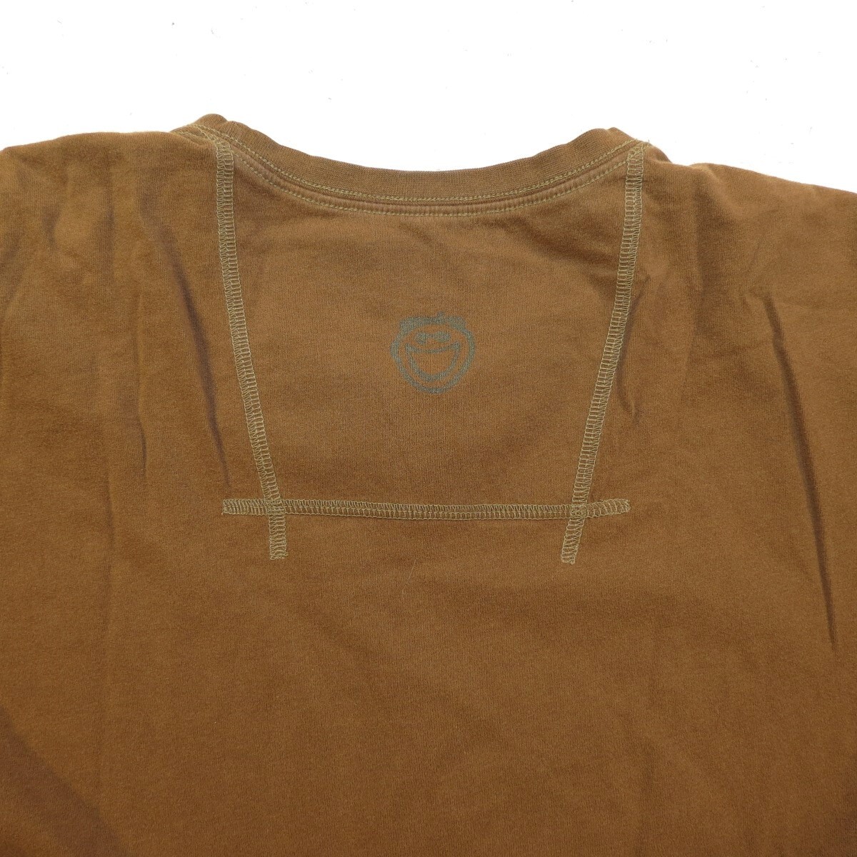 LIFE IS GOOD SEMI FITTED GOOD VIBES TEE T SHIRT Mens L Brown