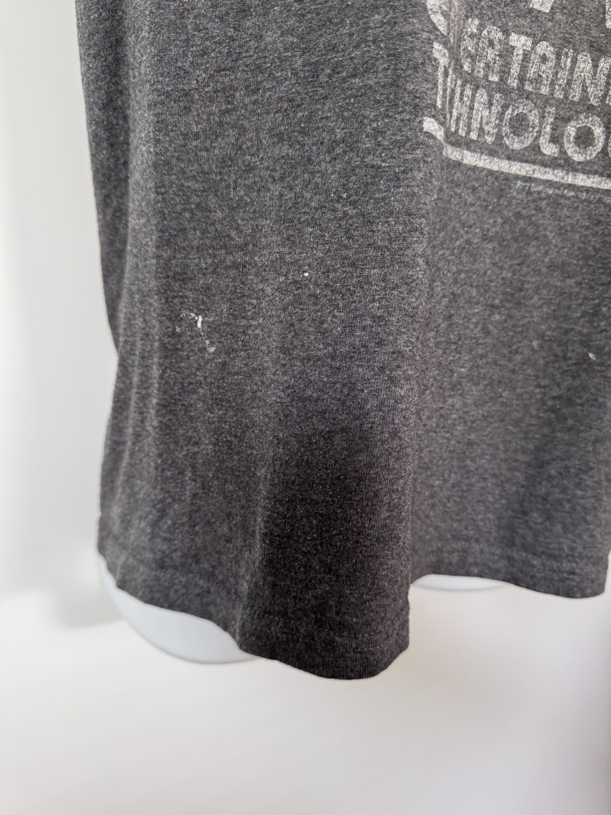 Atari Entertainment Technologies Gray 50/50 Cotton blend graphic Logo T-Shirt M