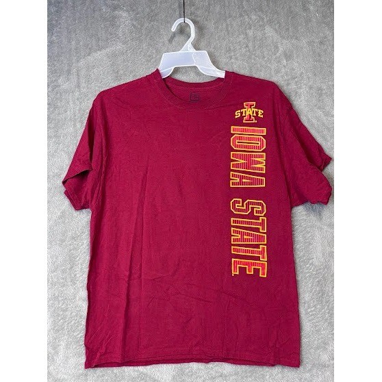 Iowa State T Shirt Pro Edge Maroon Gold Collegiate Adult XL