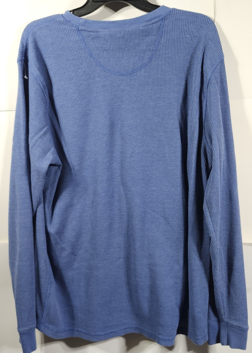 The American Outdoorsman Men&rsquo;s XL Shirt Blue Long Sleeve Thermal Stretch