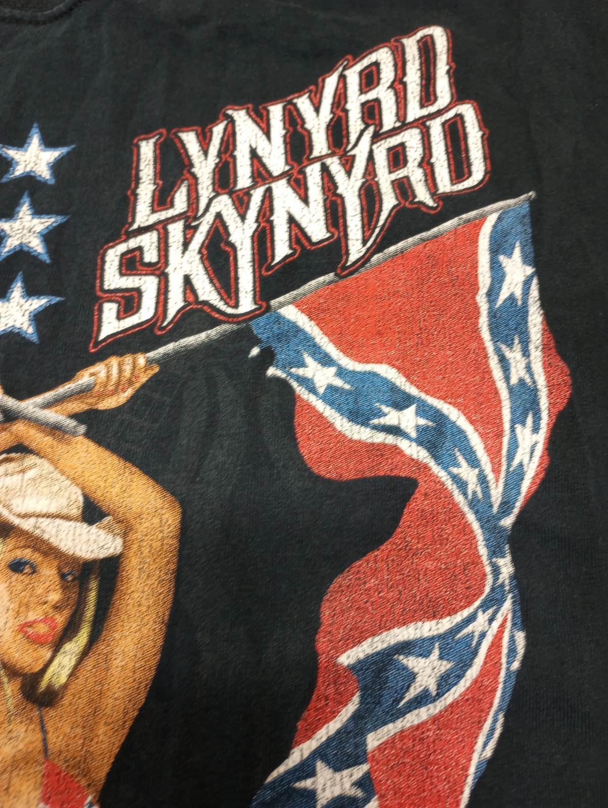 Lynyrd Skynyrd Kid Rock 2009 Rock Rebels Tour Concert T-shirt Large
