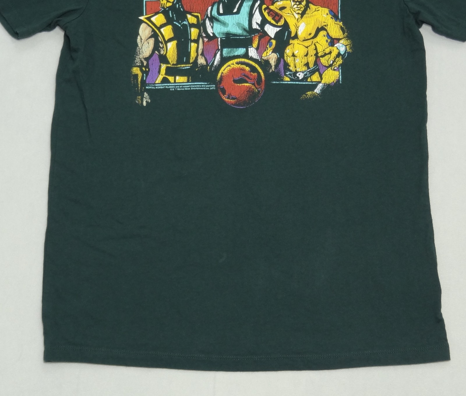 Old Navy Mortal Kombat Klassic Graphic T Lost In The Woods Green Men&rsquo;s Unisex S