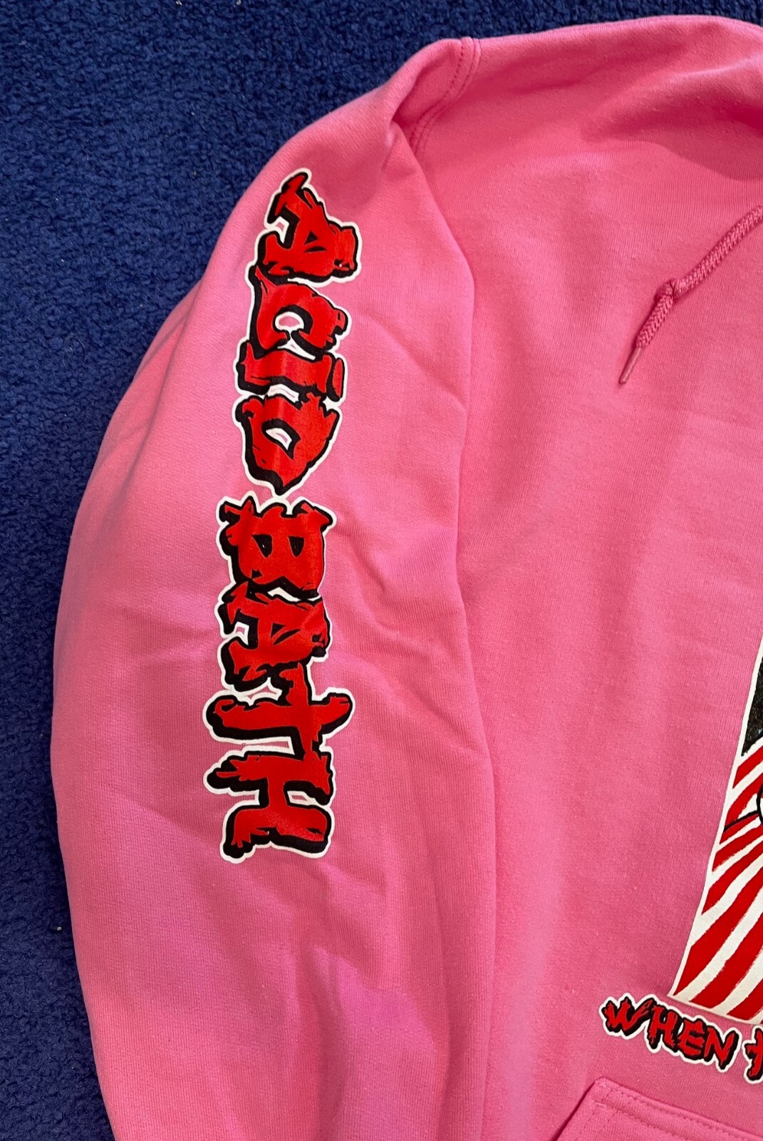 ACID BATH – WHEN THE KITE STRING POPS – Hoodie Azalea Pink OFFICIAL