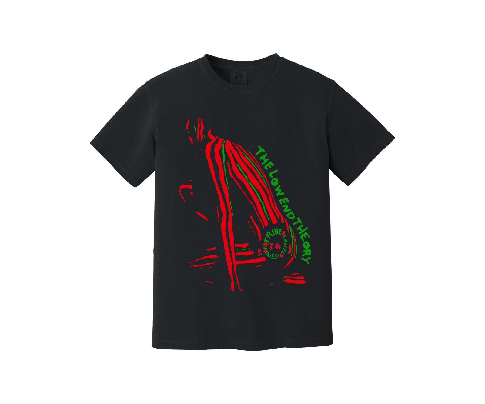 Low End Theory Heavyweight T Shirt – classic 90s hip hop album cover art – tribe